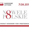 Nowele polskie lekturą Narodowego Czytania 2019